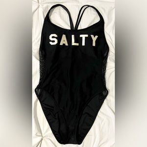 Black One Piece Swimsuit